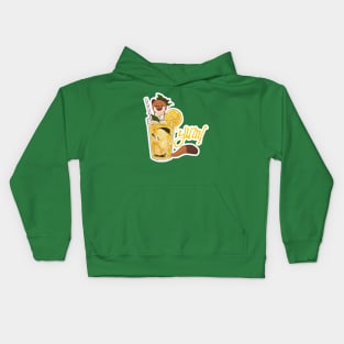 Stoat with Lemonade Kids Hoodie